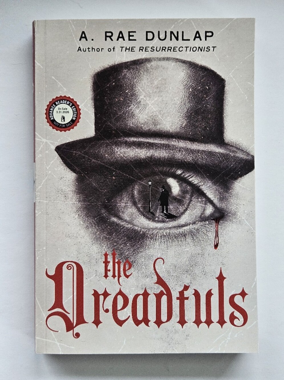 The Dreadfuls paperback ARC 2026 A. Rae Dunlop Jack Ripper murder mystery London - Picture 3 of 9